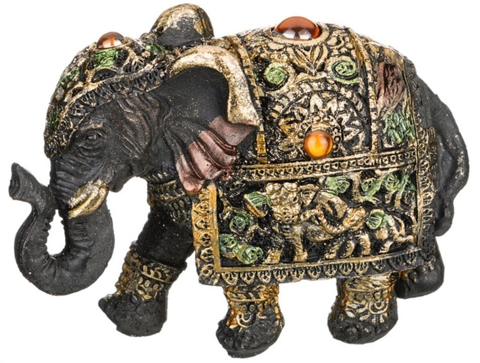 Фигурка "слон" 12*5,5 см. высота=9 см. серия "махараджи" Lefard (252-743)