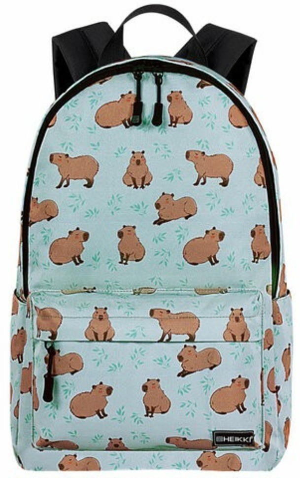 Рюкзак HEIKKI POSITIVE (ХЕЙКИ) универсальный карман-антивор Capybara 42х28х14 см 272548 (96908)