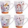 Набор кружек 340 мл 4 шт Полевые цветы LORAINE (31226-Н1)