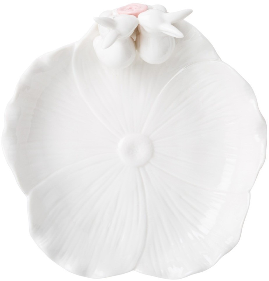 Подставка декоративная для мелочей "зайчики" 20х19,5х7,8 см Lefard (146-2013)