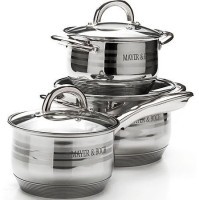 Набор посуды 6пр 2,1+2,1+3,9л с/кр Mayer&amp;Boch (25667)