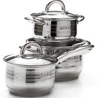 Набор посуды 6пр 2,1+2,1+3,9л с/кр Mayer&amp;Boch (25667)