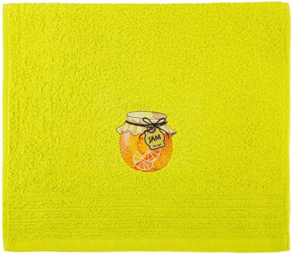 Полотенце махровое 40х70, "джем"100%х\б, лайм SANTALINO (850-330-68)