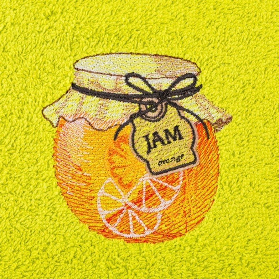 Полотенце махровое 40х70, "джем"100%х\б, лайм SANTALINO (850-330-68)