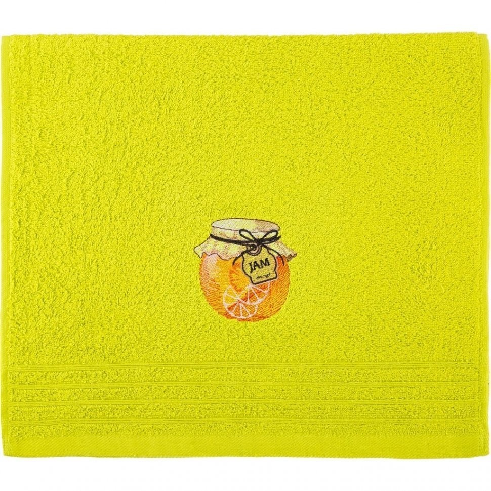 Полотенце махровое 40х70, "джем"100%х\б, лайм SANTALINO (850-330-68)