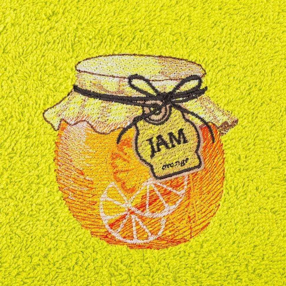 Полотенце махровое 40х70, "джем"100%х\б, лайм SANTALINO (850-330-68)