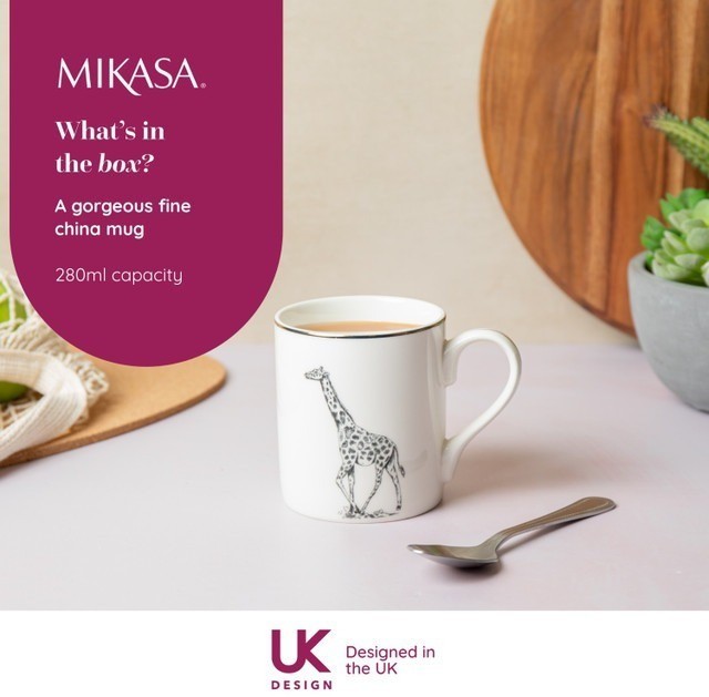 Кружка фарфоровая Жираф Mikasa MKCANGIRAFFE