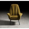 Кресло Бардокс LC-2477HQ/CW260-5, каркас металл, обивка бархат, CW260-5 Vintage velvet green, ROOMERS FURNITURE