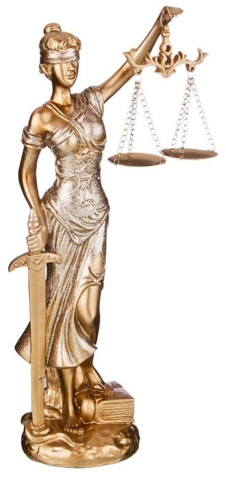 Фигурка "фемида" 12*8*32 см. серия "махараджи" Lefard (146-1102)