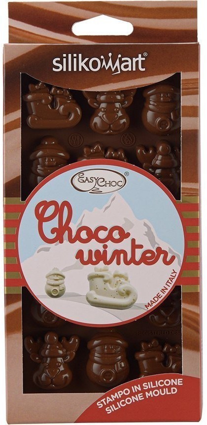 Форма для приготовления конфет choco winter силиконовая (70186)