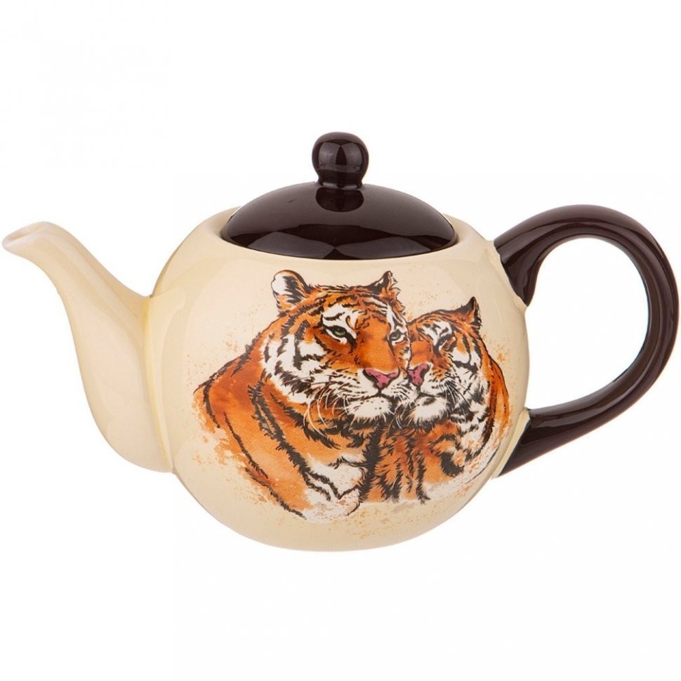 Чайник заварочный "tiger amour" 22,5*13,5*14,5 см. / 900 мл. Agness (358-1817)