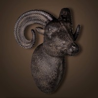 Голова барана 4457, металл, mixed, ROOMERS FURNITURE