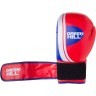 Перчатки боксерские Knockout BGK-2266, 8oz, к/з, красный (678321)