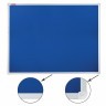 Доска c текстильным покрытием для объявлений 60х90 см синяя Brauberg 231700 (89581)