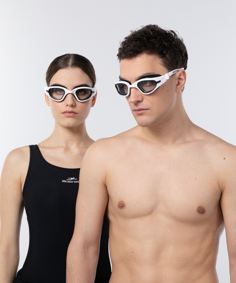 Очки для плавания 25Degrees Rocky White (2109225)