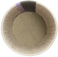 Корзина плетеная conga grey из коллекции ethnic, размер l (77208)