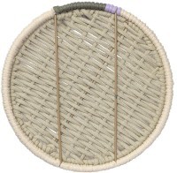 Корзина плетеная conga grey из коллекции ethnic, размер l (77208)