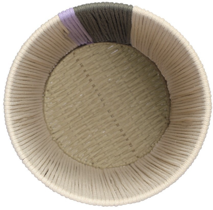 Корзина плетеная conga grey из коллекции ethnic, размер l (77208)