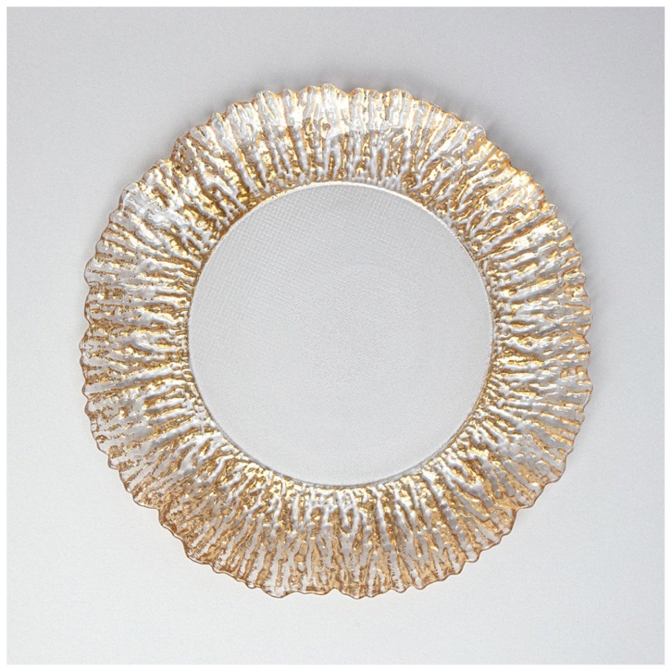 Тарелка обеденная "bohemia gold" 27 см мал уп.-4шт мин.партия Lefard (338-118)