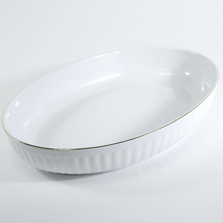 Блюдо сервировочное для подачи керамика 36,5х23,5х7 LR (90084-419S)