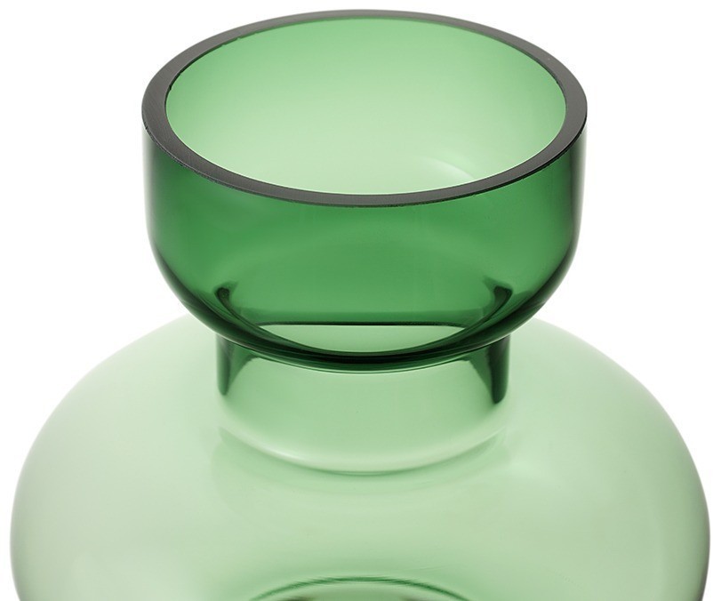 Ваза florum, 25 см, изумрудная (79373)