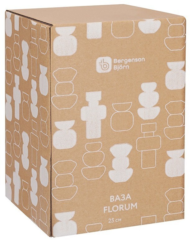 Ваза florum, 25 см, изумрудная (79373)