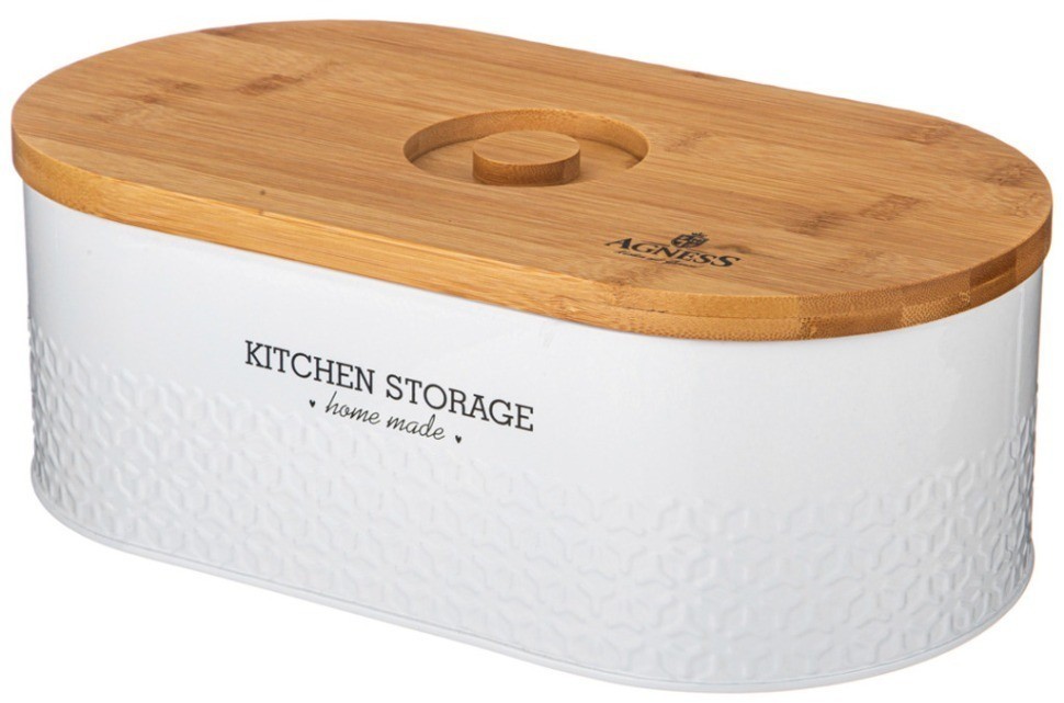 Хлебница agness 33,8х18х12см (938-079)