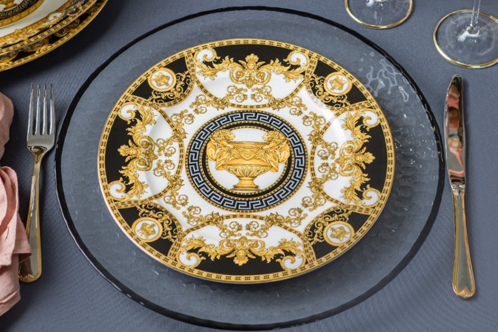 Набор столовых приборов Santorini Gold, 12 персон, 75 предметов - F-SANG/75-AL Face