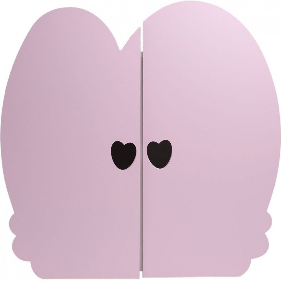 Кукольный шкаф Мини, цвет: нежно-розовый (PFD120-25M)