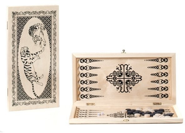 Нарды средние "Тигры" (480*240*40) (46121)