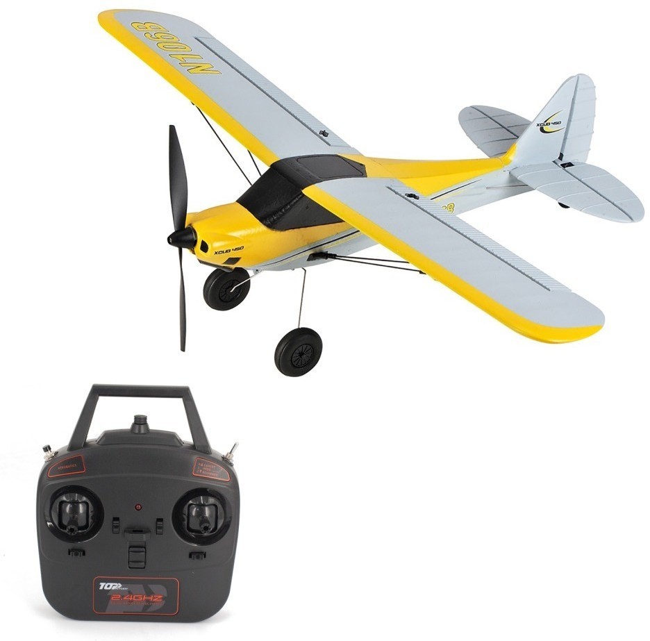 Радиоуправляемый самолет Top RC 450mm Mini Xcub with Gyro RTF (TOP106B01)