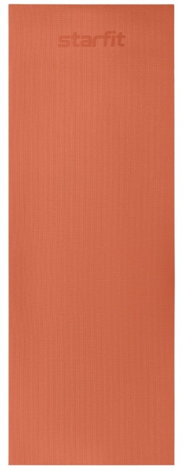 Коврик для йоги и фитнеса высокой плотности FM-103 PVC HD, 183x61x0,4 см, индийский каштан (2107369)