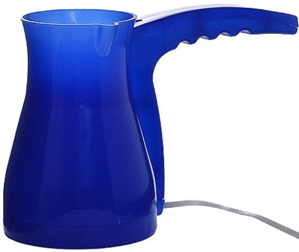 Турка электр. SH СИНЯЯ пластик 0,5л (001-С)