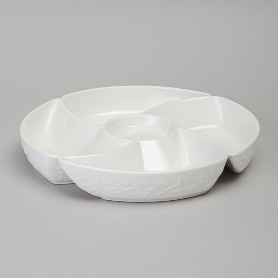 Менажница 5 секций lefard "flowers story" 23*3,5 см (474-263)