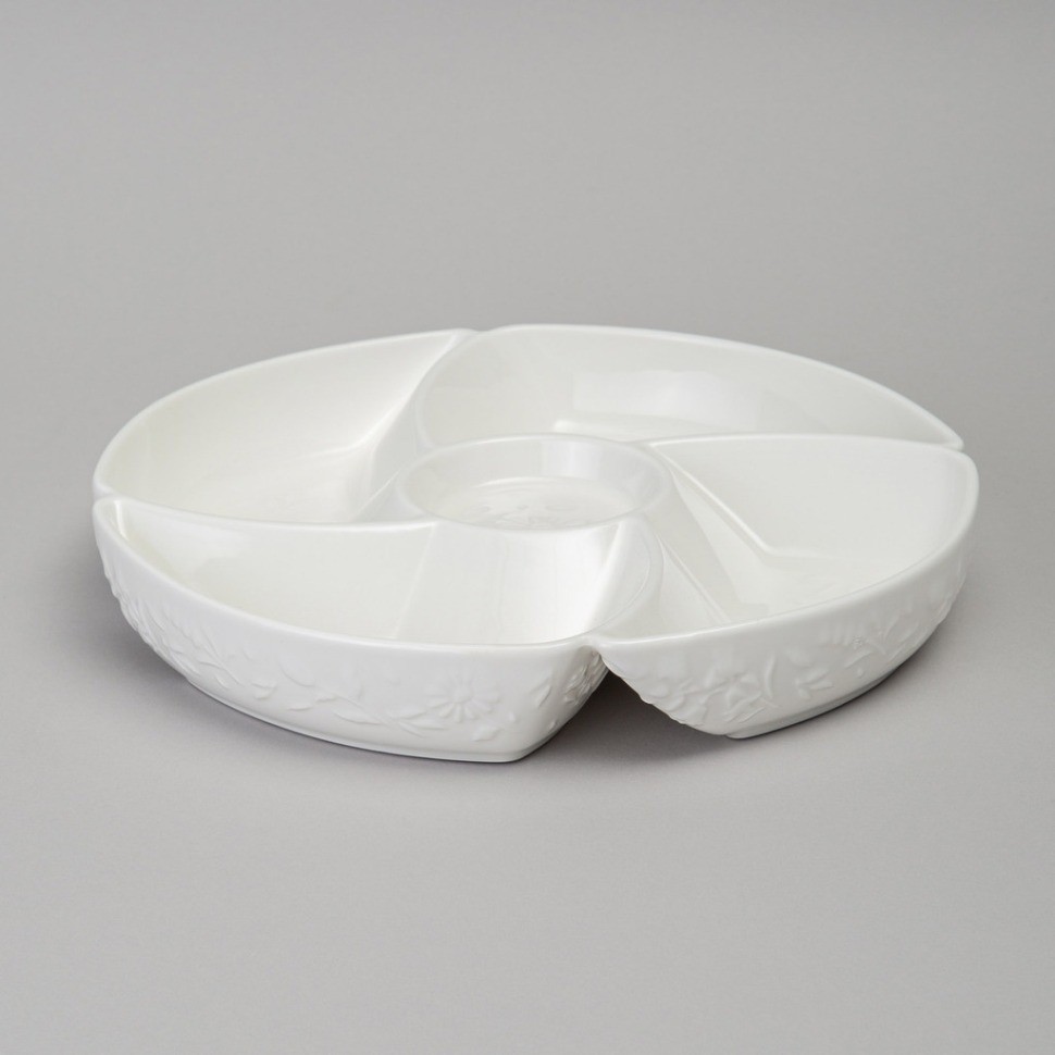 Менажница 5 секций lefard "flowers story" 23*3,5 см (474-263)