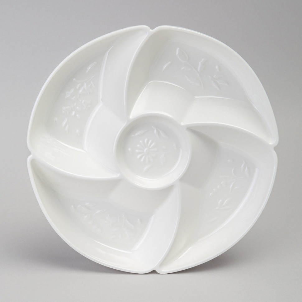 Менажница 5 секций lefard "flowers story" 23*3,5 см (474-263)