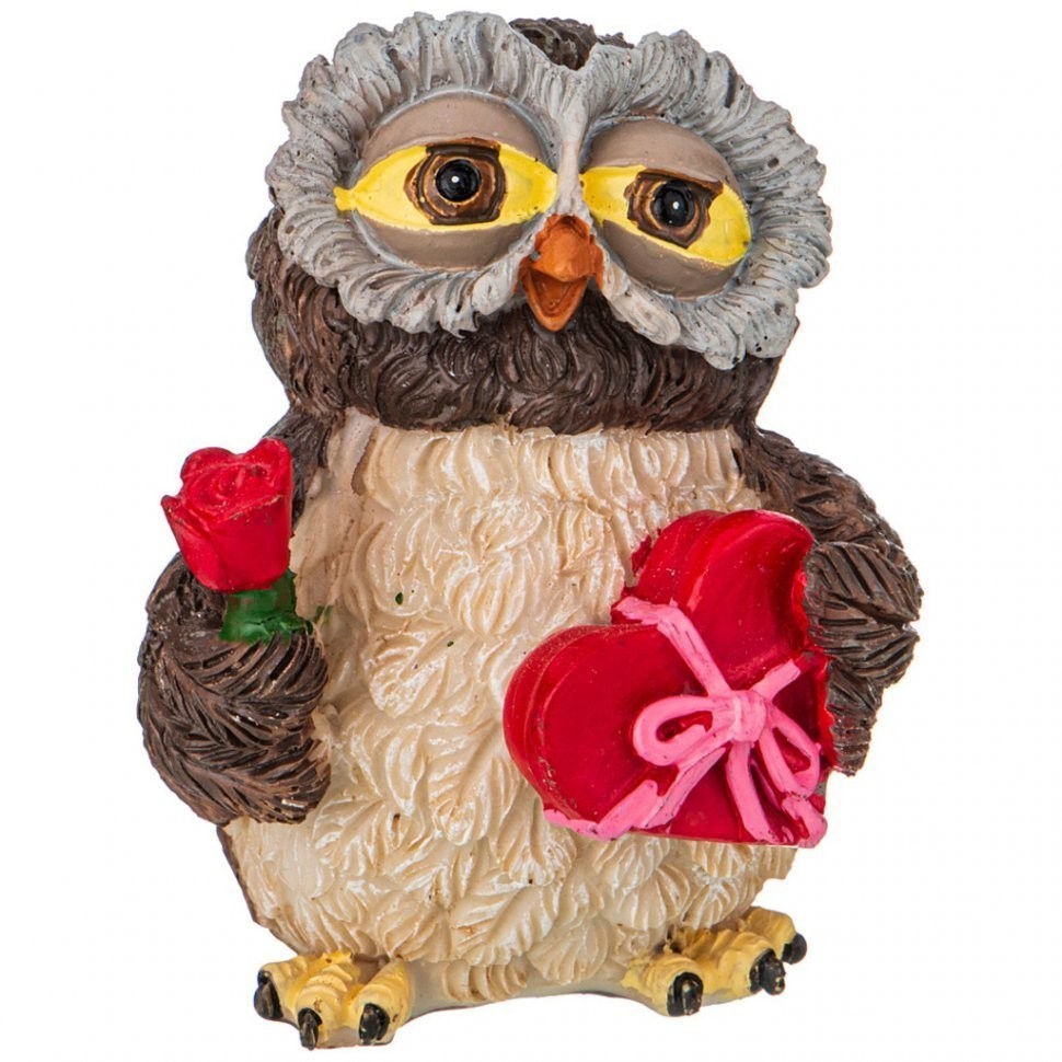 Фигурка "совята итри" 5,5*6 см. высота=7,5 см. Lefard (537-420)