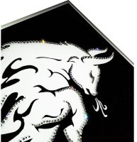 Картина Бык 2021 с кристаллами Swarovski (2332)