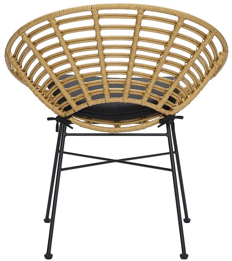 Стул vetle round, ротанг (75829)