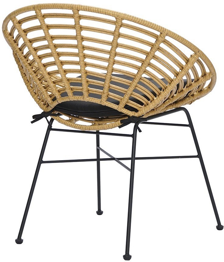 Стул vetle round, ротанг (75829)