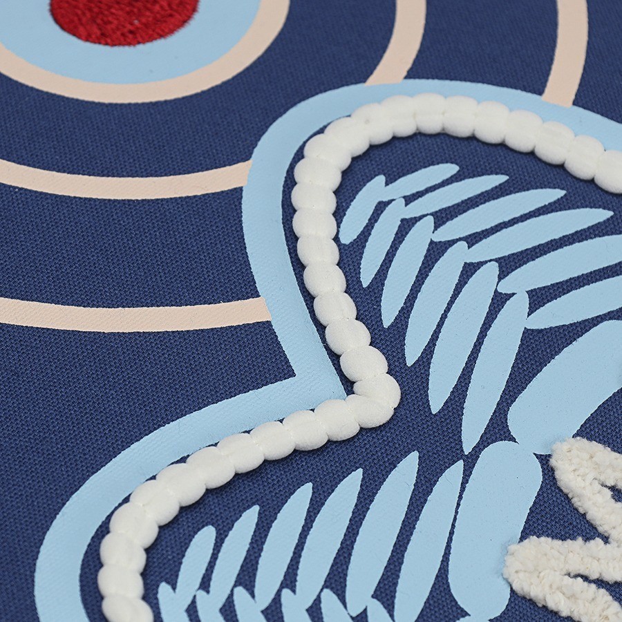 Подушка декоративная по мотивам эвенских орнаментов из коллекции cultural heritage, 45х45 см (77719)