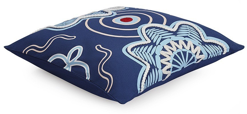 Подушка декоративная по мотивам эвенских орнаментов из коллекции cultural heritage, 45х45 см (77719)