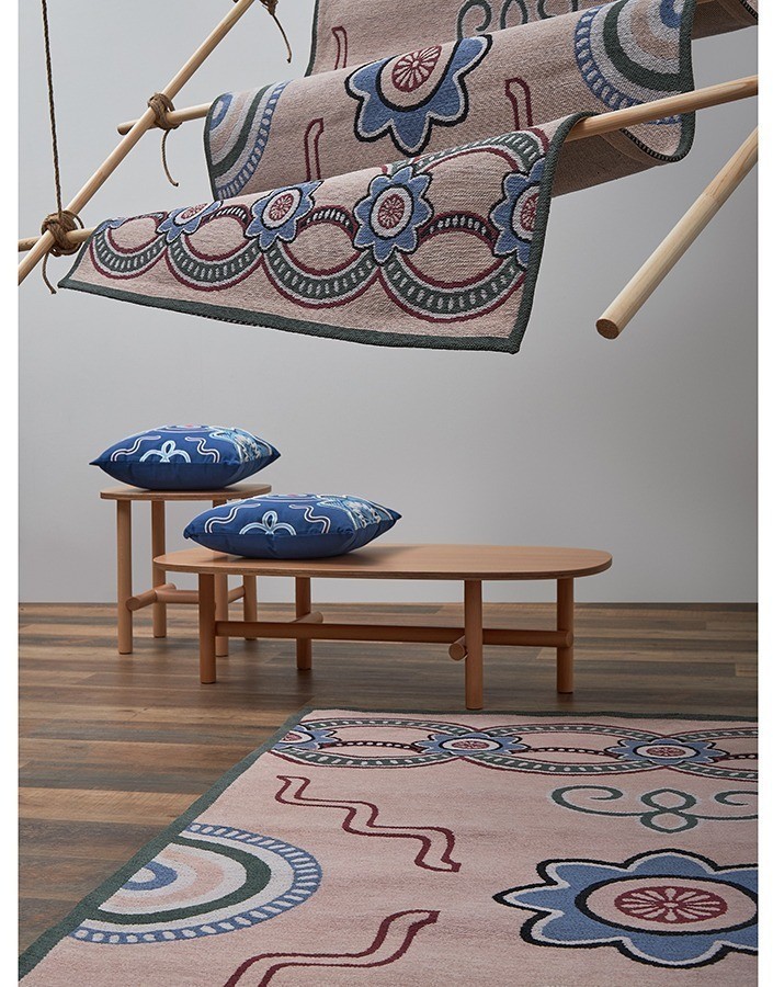 Подушка декоративная по мотивам эвенских орнаментов из коллекции cultural heritage, 45х45 см (77719)