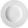 Тарелка S0407/54697, 24.5 см, фарфор, white