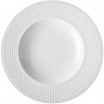 Тарелка S0407/54697, 24.5 см, фарфор, white