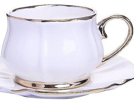 Чайный сервиз на 6 персон фарфор 12 предметов 200 мл LORAINE (30532)