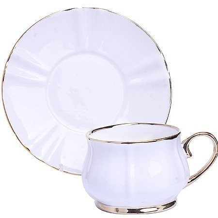 Чайный сервиз на 6 персон фарфор 12 предметов 200 мл LORAINE (30532)