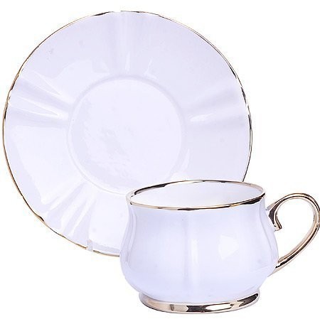 Чайный сервиз на 6 персон фарфор 12 предметов 200 мл LORAINE (30532)