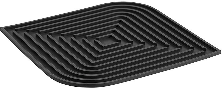 Коврик для сушки посуды dry flex, 34,5х31,5 см, графит (77269)