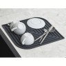 Коврик для сушки посуды dry flex, 34,5х31,5 см, графит (77269)